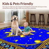 Striking Bold Medallion Arrangement(Blue)