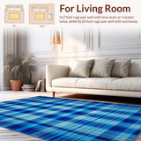 Trendy Tartan Inspired Decor(Blue)