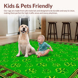 Charming Whimsical Clover Motif(Green)