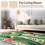 Cozy Nature Inspired Entryway Mat(Green)