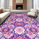 Contemporary Abstract Floral Composition(Purple)