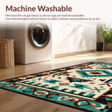 Stylish Warm Toned Geometric Arrangement(Blue)