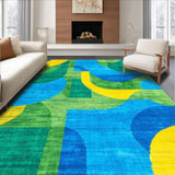 Dynamic Modern Curved Visuals(Blue)