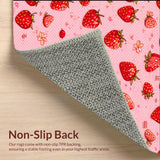 Lively Whimsical Botanical Print(Pink)