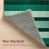 Chic Striped Coastal Vibe(Green)