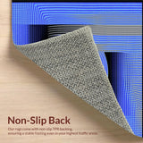 Lively Abstract Swirling Design(Blue)