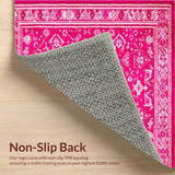 Bold Graphic Statement Door Mat(Pink)
