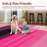 Dynamic Geometric Color Play(Pink)
