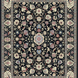 Artful Black and Grey Ogee Style(Black)