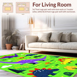 Lively Prehistoric World Playful Vibe(Green)