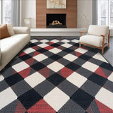 Chic Abstract Gray Tiled Composition(Beige)