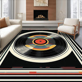 Retro Striped Monochrome Aesthetic(Black)