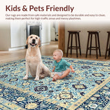 Timeless Classic Lattice Aesthetic(Blue)