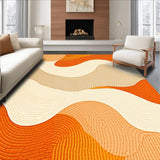 Artful Multicolor Geometric Expression(Orange)