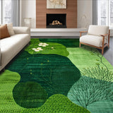 Earthy Floral Tapestry(Green)