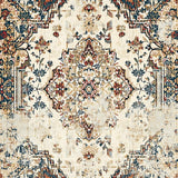Timeless Retro Floral Elegance(Beige)