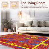 Charming Colorful Childlike Appeal(Red)