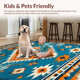 Contemporary Ethnic Motif Flourish(Blue)