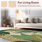 Vibrant Floral Safari Motif(Beige)