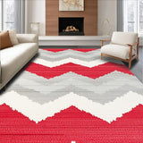 Charming Red Geometric Theme(Red)