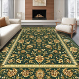 Luxurious Gold Accented Tiled Motif(Green)