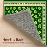 Rustic Clover Patterned Accent(Green)