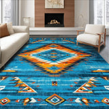 Eclectic Distressed Ethnic Appeal(Blue)