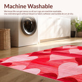 Luxurious Plush Heart Decoration(Red)