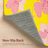 Joyful Circular Floral Fusion(Yellow)