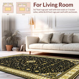 Contemporary Bold Medallion Artistry(Black)