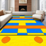 Energetic Boldly Colored Game Elements(Blue)