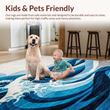 Minimalist Gray Trellis(Blue)