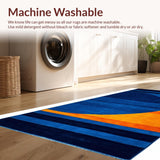 Trendy Orange and Blue Fusion(Blue)