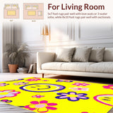 Eclectic Iridescent Petal Art(Yellow)