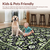 Minimalist Black and White Flora(Black)