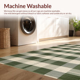 Chic Green Tiled Motif(Beige)