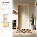 Colorful Ethnic Mosaic Inspiration(Red)