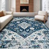 Trendy Distressed Blue Aesthetic(Blue)