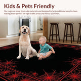 Stylish Dark Fantasy Textile(Black)