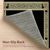 Luxurious Black and Gold Design(Black)