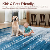 Trendy Distressed Ombre Effect(Blue)
