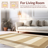Calming Natural Fiber Design(Beige)