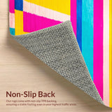 Vibrant Playful Patchwork Design(Pink)