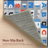 Fun Abstract Alphabetic Art Design(Gray)