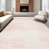 Ultra Soft Area Rug, Non Slip, Stain Resistant, Washable Area Rugs for Living Room, Bedroom, Modern Farmhouse Kitchen Absorbent Runner(Ivory)