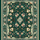Rustic Dark Green Floral Arrangement(Green)