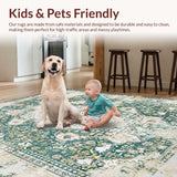 Elegant Circular Tiled Motif(Ivory)