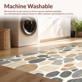 Neutral Abstract Animal Inspired Design with Beige and Grey Palette(Beige)