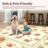 Delicate Cream Petal Motif(Beige)