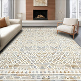 Chic Geometric Motif(Beige)